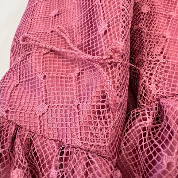 Vintage JCPenney 80’s “Pretty in Pink” Lace Overlay Prom Union Made Dress SMALL - Picture 13 of 15